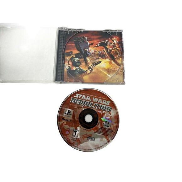 Other - Star Wars Demolition Disc & Back Artwork Tested & Works Playsation 1 Retro Games